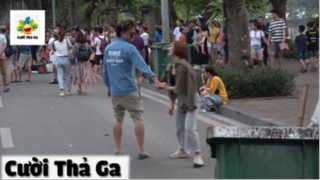 (Phần 4) Ra Phố Kêu Gái Ôm Giả Làm NYC ghen :) #Prank
