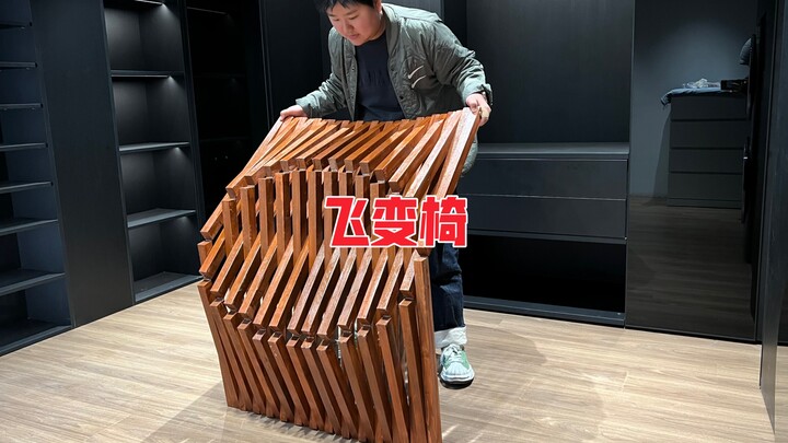 Sau một tuần miệt mài, chiếc ghế biến hình cuối cùng cũng hoàn thành!