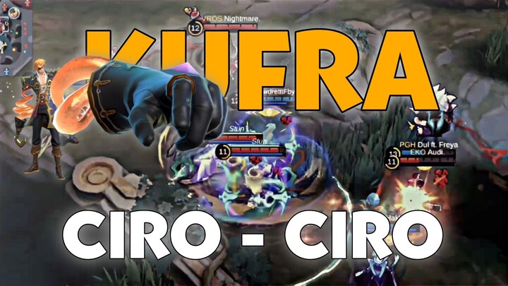 Kufra trand ciro-ciro jaman Majapahit - Mobile Legends Bang Bang