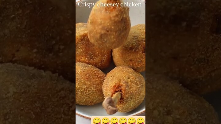 Crispy Cheesey Chicken 🍗😋😋#chicken #chickenlegpiece #cheesey #chickenchili #foodie