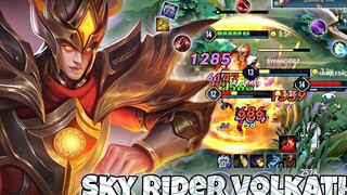 Volkath สกินใหม่เวียดนาม "Sky Rider" Jungle Pro Gameplay Arena of Valor อารีน่าแห่งความกล้าหาญ
