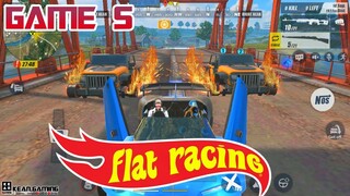 Rules Of Survival | FUNNY FLAT TIRE RACING | GAME 5