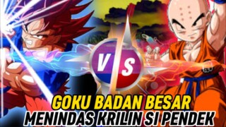 GOKU MENINDAS KRILIN SAHABATNYA YANG BOTAK DAN PENDEK !! DRAGONBALL Z SHIN BUDOKAI [GMV]