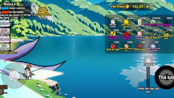 hướng dẫn các bạn lấy nhân vật thằng ngốc