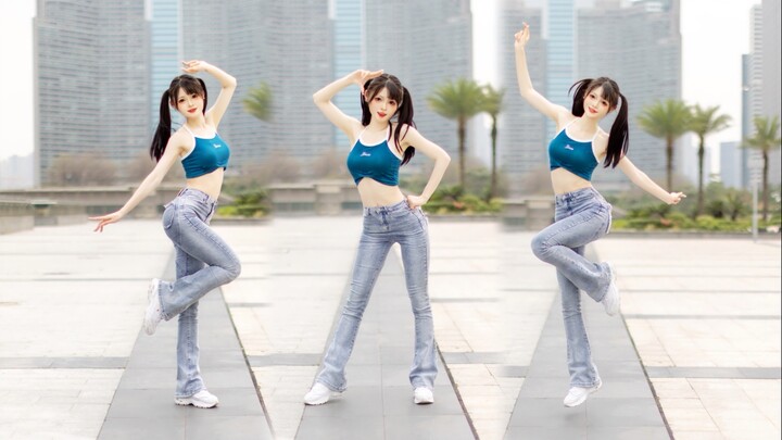 Hai hai jeans...^q^⚡️ Cover Roly Poly yang energik⚡️