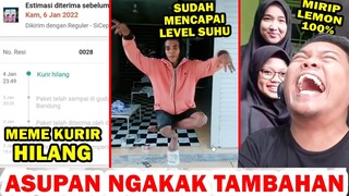 MEME KURIR HILANG, TARIAN LEVEL SUHU, MIRIP LEMON 100% - ASUPAN NGAKAK TAMBAHAN