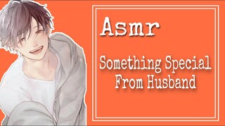 ASMR (ENG/INDO SUBS) Something Special From Husband [Japanese Audio]