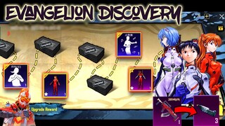 Evangelion Discovery Complete First Look || Chance To Get 3x Material  Again || Free Emotes, Skins.