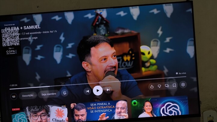 Dilera no Flow Podcast, dia: (desconhecido) foi no mês 09/2026