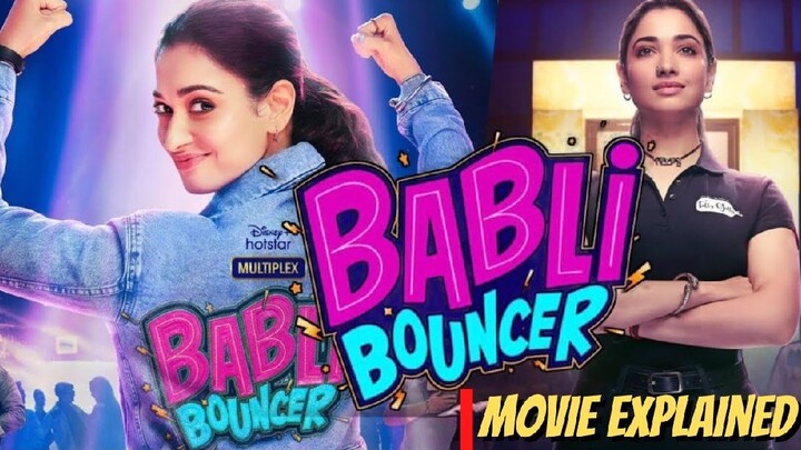 Babli Bouncer 2022 Hindi Full Movie | comedy drama