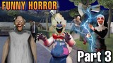 Funny Horror Game |Part 3 Full gameplay |Rod banke granny ko jama diya😂