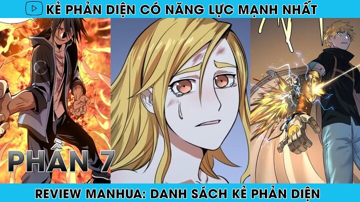 REVIEW MANHUA: TRỞ THÀNH KẺ PHẢN DIỆN CÓ NĂNG LỰC MẠNH NHẤT | PHẦN 7 | REVIEW TRUYỆN | HAPPY COMICS