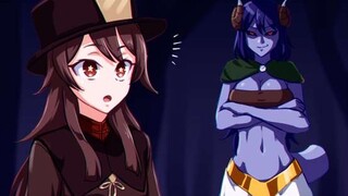 Genshin Impact Second Creation Hutao and Succubus