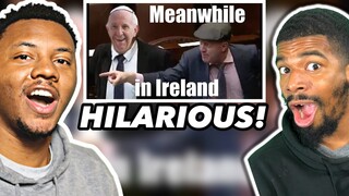 AMERICANS REACT To Meanwhile in Ireland | Funny Compilation