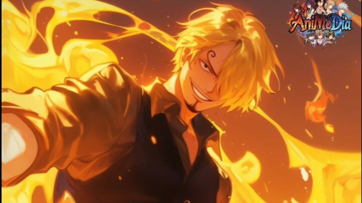 Sanji : "Koki Topi Jerami yang Gagah, Jenius Memasak & Ahli Tendangan Api!"