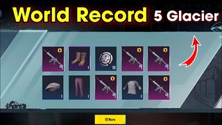 5 M416 Glacier | World Record | Chance classic Crates Opening