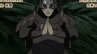 Cách mà  HOKAGE Đệ nhất thi triển ấn chú