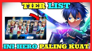 [iNFO GAME] TiER LiST WAJiB DAPETiN iNi Di REROLL - SWORD ART ONLINE VARIANT SHOWDOWN