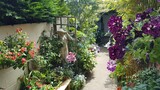 A tour of Justin's Secret Garden. A small space made beautiful