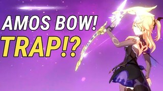 AMOS BOW Genshin Impact new description | How does it work? Buff? or not?