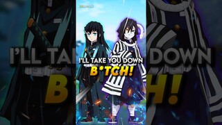 What If Muichiro & Obanai FOUGHT Against Each Other? #shorts #obanai #muichiro