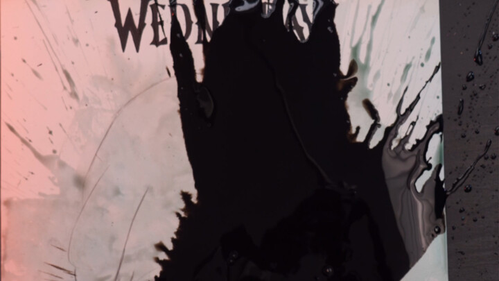 【WEDNESDAY】第一次用圆珠笔画画，真的太难了，画了一天都画不好😭