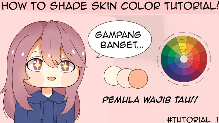 Tutorial shading kulit simpel! Pemula wajib tau ini!