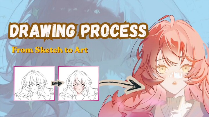 Drawing process | speed paint