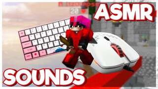 Keyboard + Mouse Sounds ASMR | Hypixel Bedwars