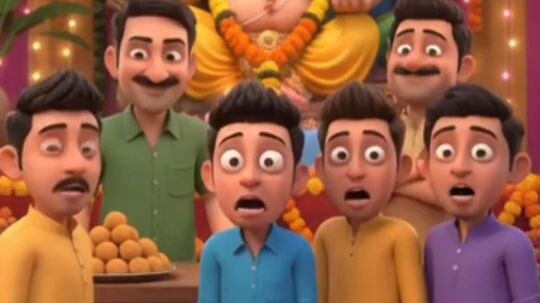 बिना चंदा दिए प्रसाद मांगा तो क्या हुआ? 😱 #shorts