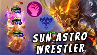 HYPER SUN PERFECT COMBO !! 999.99% DAMAGE STUN COMBO !! MAGIC CHESS MOBILE LEGENDS