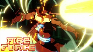 Maki VS The White Clad (Dub Clip) | Fire Force