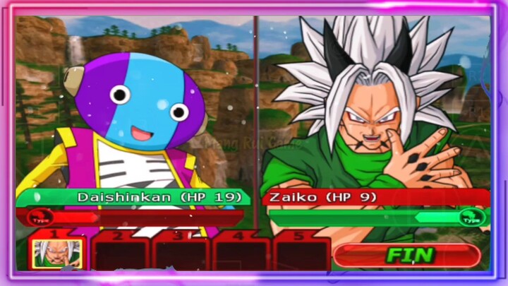ZENO VS ZAIKO - DB MOD ANDROID GAMEPLAY