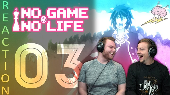 SOS Bros React - No Game No Life Episode 3 - "Expert"