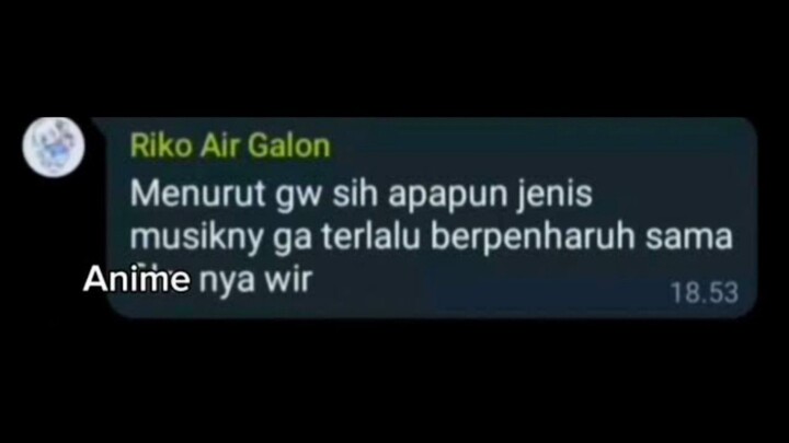 GA NGARUH KATANYA