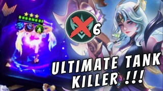 HYPER LUNOX TOP 1 COUNTER FOR GUARDIAN !! CRAZY DAMAGE !! MAGIC CHESS MOBILE LEGENDS