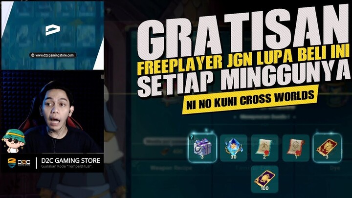 [ Ni No Kuni Cross Worlds ] - Pantes CP Gede! F2P Jangan Sampe Lupa Beli ini Gratisan!