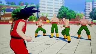 Dragon Ball Z Kakarot DLC 5 - Goku vs Tenshinhan (Pelea Completa)