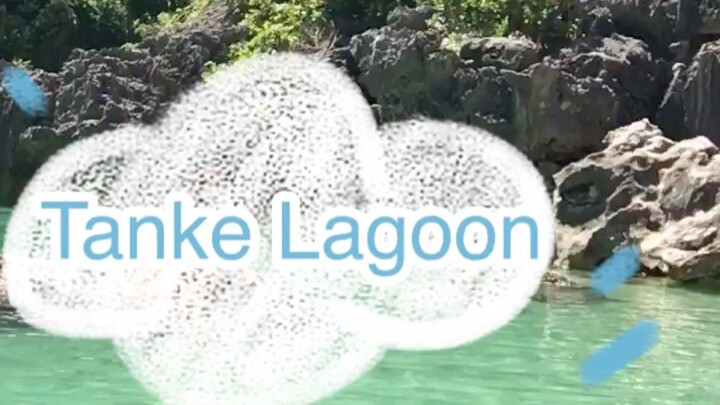 Gigante's Island.. peak view inside the lagoon.