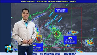 Public Weather Forecast issued at 4:00 AM | January 5, 2023