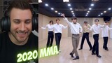 [CHOREOGRAPHY] BTS (방탄소년단) 2020 MMA 'Dynamite' Dance Break Practice - REACTION
