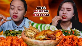 MUKBANG MAKANAN SEDERHANA ⁉️ IKAN ASIN SAMBAL TAHU RICA RICA | MUKBANG INDONESIA |