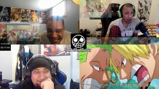 One Piece funny moments Reaction Mashup