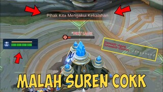 UDAH MAO MENANG MALAH SURRENDER