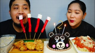 BIRTHDAY MUKBENG | ELI 'S SECOND BIRTHDAY CELEBRATION | BIOCO FOOD TRIP