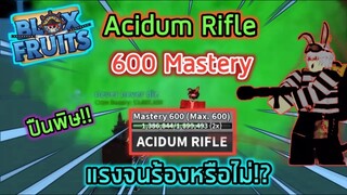 Roblox : 🎄🦌 Blox Fruits UPDATE 13 🔫 Acidum Rifle(ปืนพิษ) 600 Mastery แรงแค่ไหนโดนทีร้องหรือไม่!?