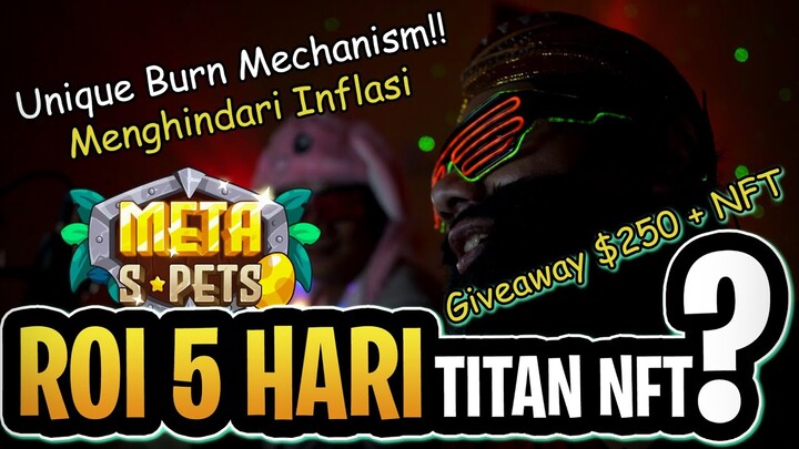 Titan NFT ROI 5 Hari? Game NFT Android METASPETS (INO 14 May, Play To Earn 20 May) Beautiful Chart!