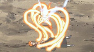 Kushina helps Naruto time-lapse to master Kurama and take down Pain with Kurama-Mode