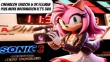 Sonic 3 Cinemacon Shadow & Dr Eggman Information Let's Talk SEGA NEWS