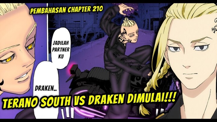 ALASAN TERANO MEREKRUT DRAKEN! ROKUHARA TANDAI VS KANTOU MANJI GANG DIMULAI! TOKYO REVENGERS 210